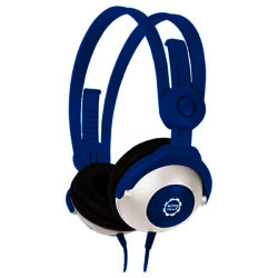 Kidz Gear Volume Limiting On-Ear Headphones For Children Blue